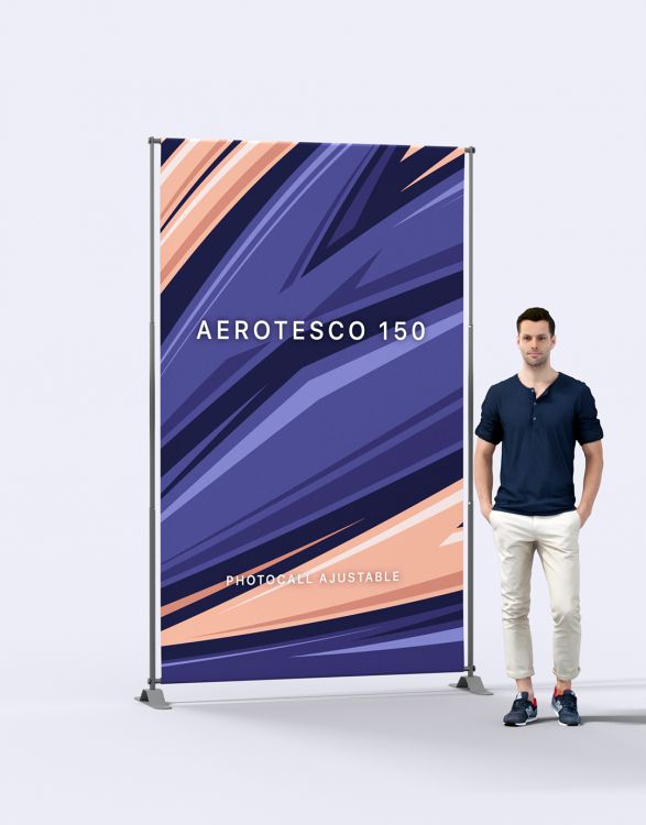 AEROTESCO 240  Photocall ajustable 240cm
